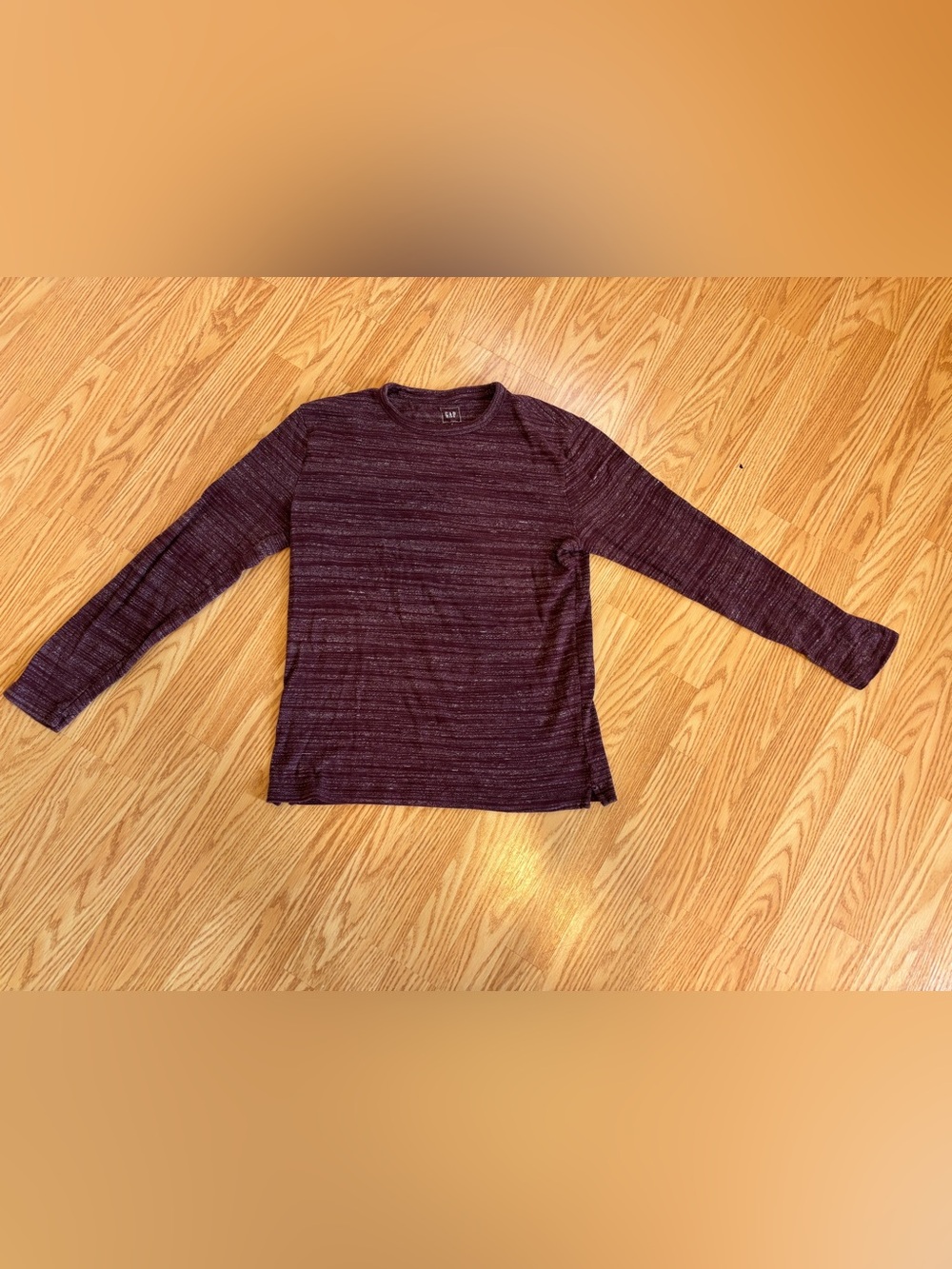 GAP Men's Purple Marled Crewneck Sweater size medium